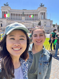 Rome with Daniela